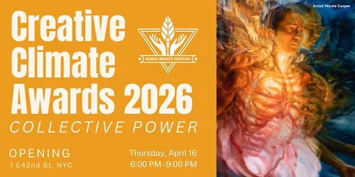 Creative Climate Awards 2026 Opening Celebration