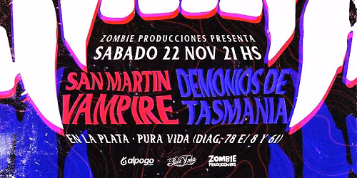 San Mart\u00edn Vampire y Demonios De Tasmania en La Plata