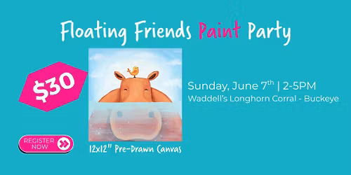 Floating Friends Paint Party