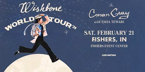 Conan Gray: Wishbone World Tour