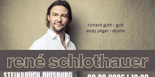 Ren\u00e9 Schlothauer \u2013 the voice of germany