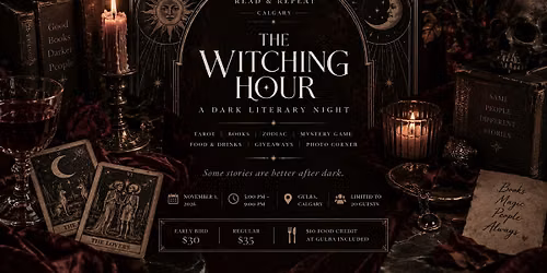 THE WITCHING HOUR  | \u0422\u0435\u043c\u043d\u0438\u0439 \u043b\u0456\u0442\u0435\u0440\u0430\u0442\u0443\u0440\u043d\u0438\u0439 \u0432\u0435\u0447\u0456\u0440 READ & REPEAT