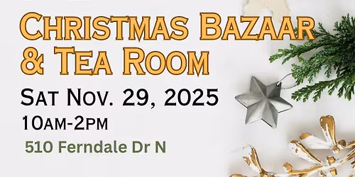 Christmas Bazaar and Tea Room 