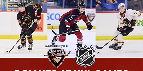 Parking Kamloops Blazers at Vancouver Giants