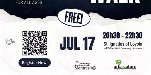 NDG 150: Bat and Firefly Walks \/ Marche des chauves-souris et des lucioles