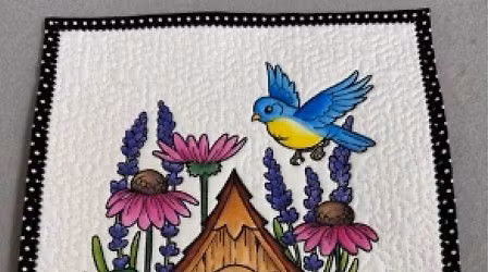 PDQ May 2026 Workshop:  Mrs. Moo - Painting with Inktense Pencils