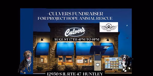 Culvers Scoop Night Fundraiser for Project Hope