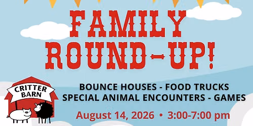 Critter Barn's Family Round-Up!