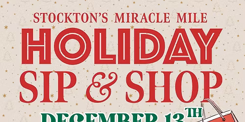 Holiday Sip & Shop & Open House 
