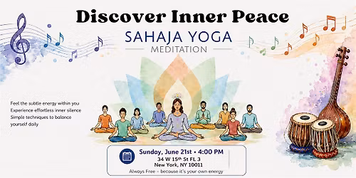 International Yoga Day Meditation & Live Music Experience \u2013 NYC