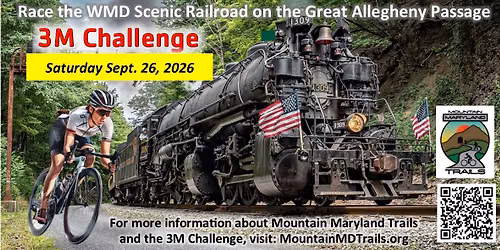 3M Challenge on the Great Allegheny Passage, Cumberland to Frostburg