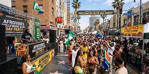 AFROVIBES HOLLYWOOD BLVD DAY PARTY | Afrobeats x Amapiano | Live DJ |
