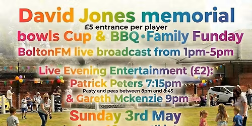 David Jones memorial cup bowls BBQ and entertainment 