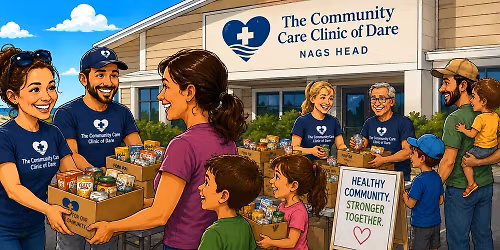 Mobile Food Pantry - Community Clinic of Dare