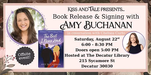 Book Release & Signing with Amy Buchanan