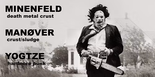 MINENFELD \/\/ MAN\u00d8VER \/\/ YOGTZE at AK44 Gie\u00dfen