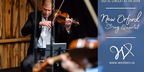 New Orford String Quartet - Stewart Goodyear at Koerner Hall