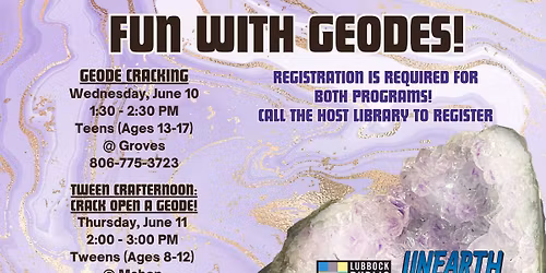 Geode Cracking at Groves Branch Library