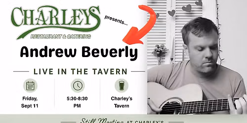 Andrew Beverly Live at Charley's