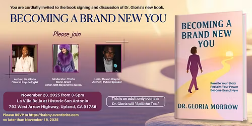 Becoming A Brand New You Book Signing