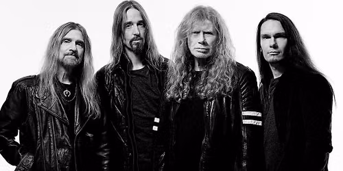 Megadeth (Babes-in-arms, 2 and under, are admitted for free to the concert; children aged 3 and up must have a concert ticket)