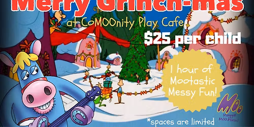 Merry Grinchmas Messy Moo