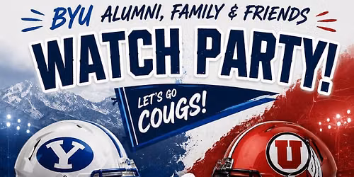 BYU vs University of Utah Football Watch Party