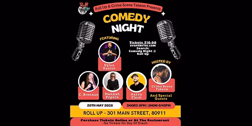 Comedy Night @ Roll Up
