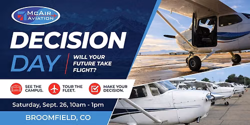 DECISION DAY | McAir Aviation, Broomfield Campus
