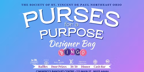 Purses for a Purpose: Designer Bag Bingo 
