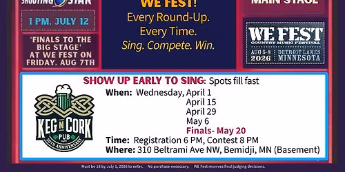 WE Fest Karaoke Round-Up Nights