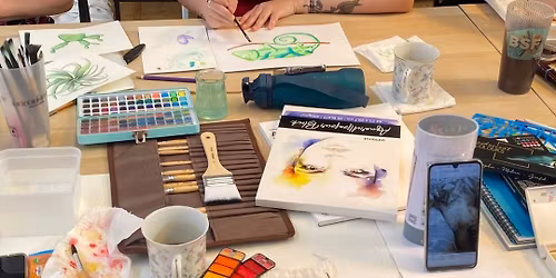 Creative Saturday \u2013 November Painting Atelier \ud83c\udfa8