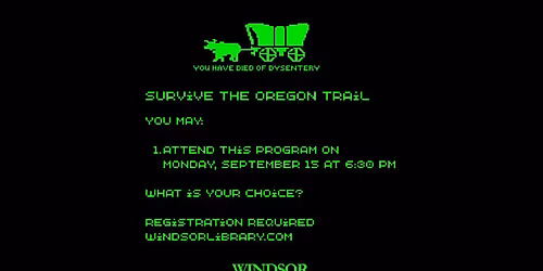 Survive the Oregon Trail