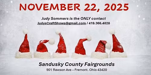 CHRISTMAS KICK-OFF JudysCraftShows@gmail \/ 419.366.4028