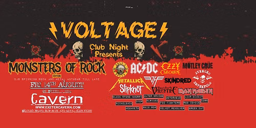 Voltage Club Night LAUNCH PARTY \ud83c\udf89 | Exeter Cavern