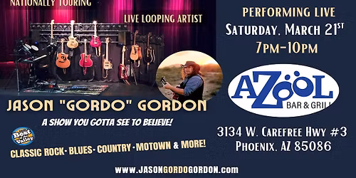 Jason "Gordo" Gordon @ Azool Grill (Phoenix, AZ)