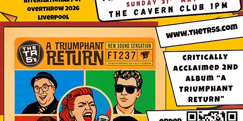 The TR5's at International Pop Overthrow @ The Cavern Club, Liverpool