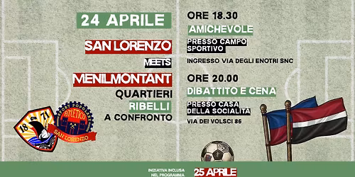 SAN LORENZO meets MENILMONTANT