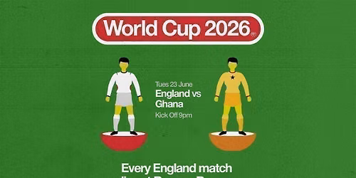 England vs Ghana \u26bd World Cup 2026 at Rescue Rooms