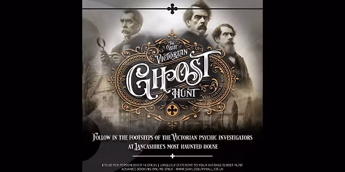 The Great Victorian Ghost Hunt at Samlesbury Hall