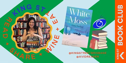 King St Book Club June -  Book + Conversation + Wine & Eats