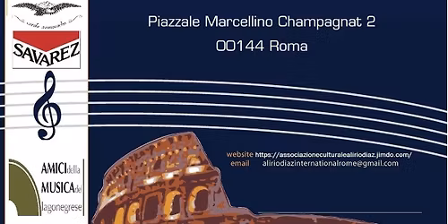 Alirio Diaz International Guitar Competition Rome 2025