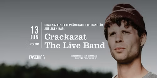 Crackazat - The Live Band | Fasching, Stockholm