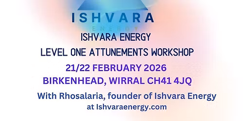 Ishvara Energy Healing Level one Practitioner Workshop 