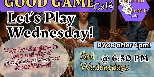 Let's Play Wednesday