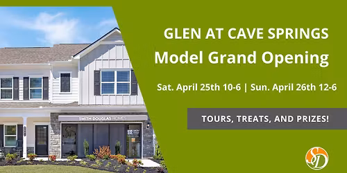 Glen at Cave Springs Designer Model Home Grand Opening