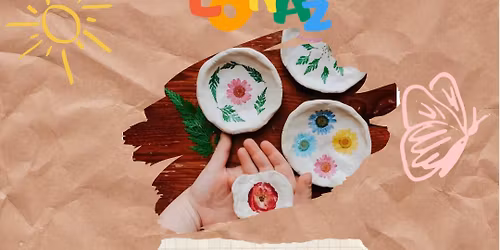 Preschool Art: Flower Pinch Pots 