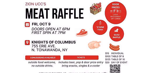 Zion UCC's 2026 Meat Raffle