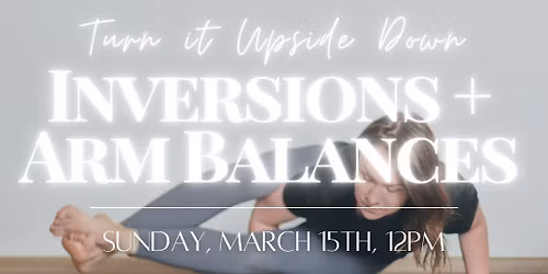 Inversion & Arm Balance Workshop