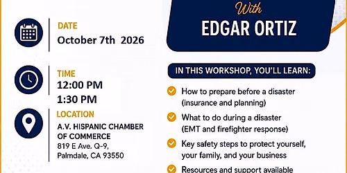 AVHCC Workshop Series: Safety at the Workplace